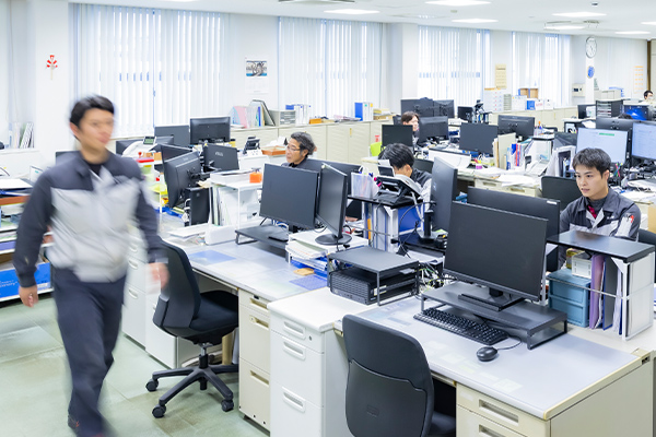 写真：組織図