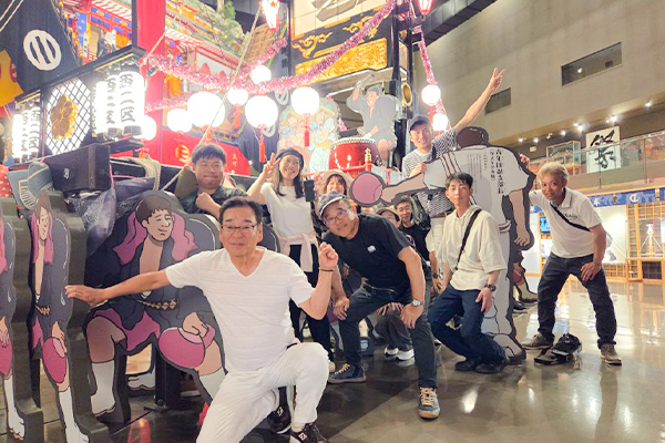 写真：お祭り会
