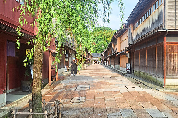 写真：ひがし茶屋街